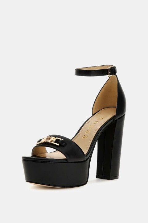 Kadın Settle Deri Ayakkabı - Siyah 