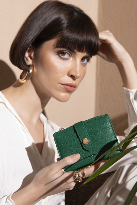 Kadın Sly Cüzdan - Yeşil 