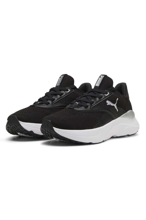 Kadın Softride Mayve Spor Ayakkabı - Siyah 