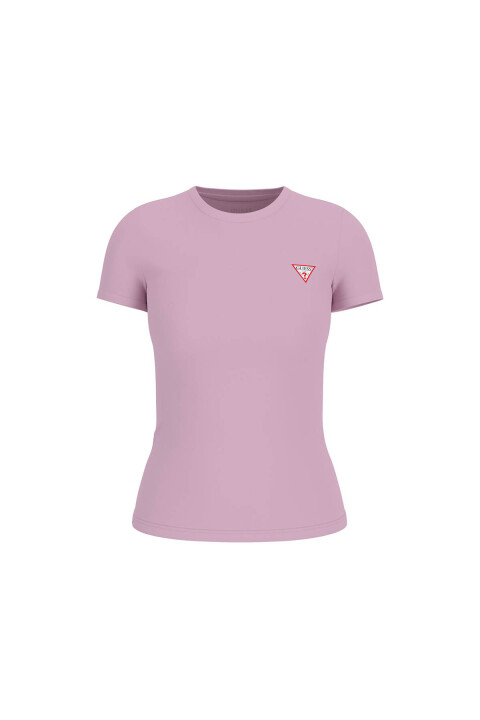 Kadın SS Cn Mini Triangle T-Shirt - Pembe 