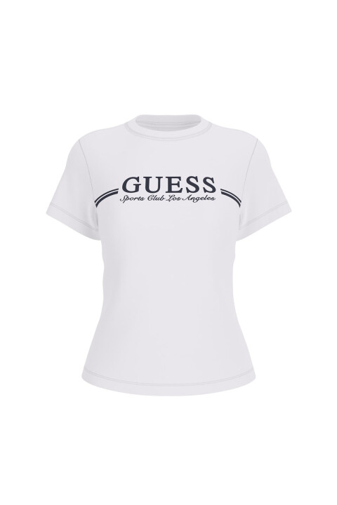 Kadın SS Kısa kollu T-Shirt - Beyaz 