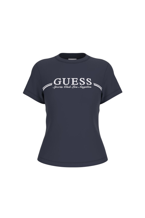 Kadın SS Kısa Kollu T-Shirt - Lacivert 