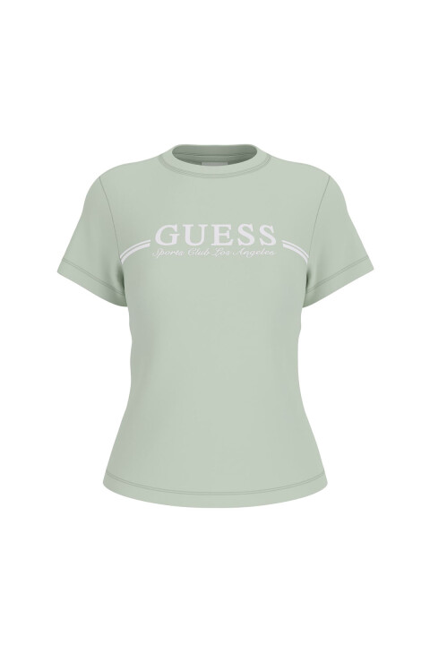 Kadın SS Kısa Kollu T-Shirt - Yeşil 