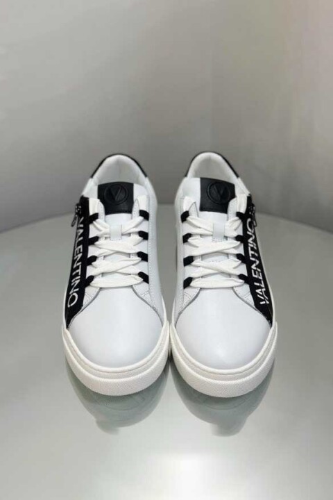 Kadın Stunny Lace-Up Bağcıklı Sneakers - Beyaz/Siyah 