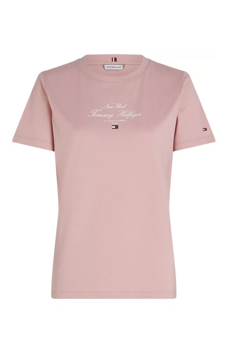 Kadın T-Shirt - Pembe 