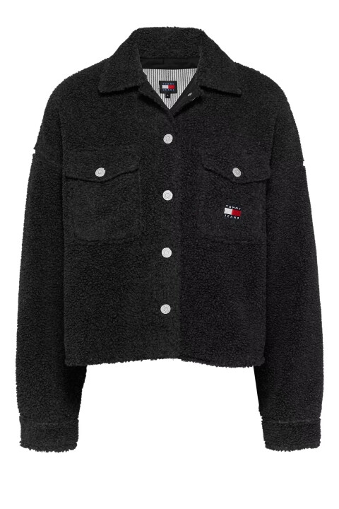 Kadın Teddy Mont - Siyah 