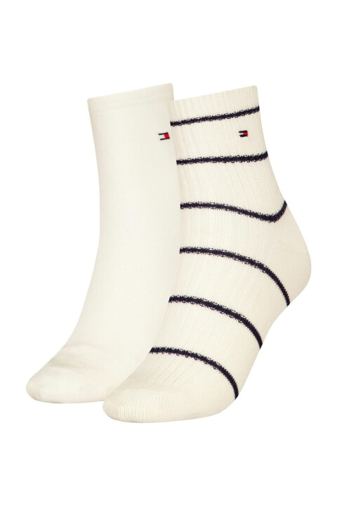 Kadın Th 2'li Çorap - Beyaz 