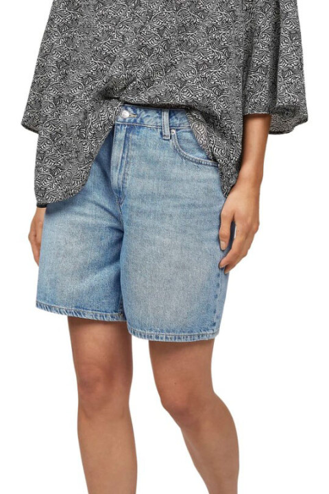 Kadın Th Denim Straight Şort - Açık Mavi 