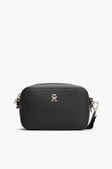 Kadın Th Distinct Kamera Omuz Çantası - Siyah 