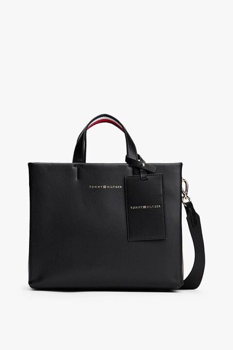 Kadın TH Established Med Shopper El Çantası - Siyah 