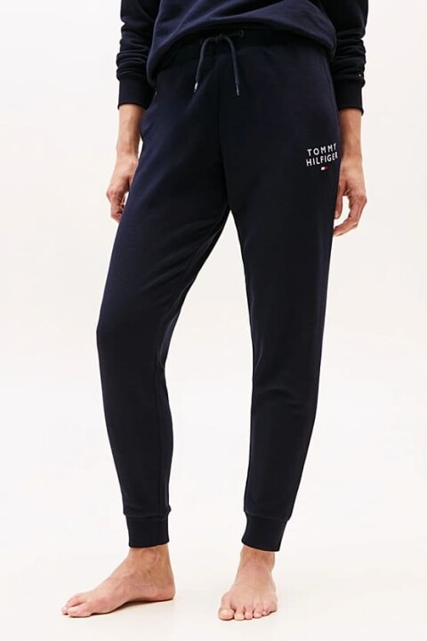 Kadın Th Manşetli Lounge Jogger Eşofman Altı - Lacivert 