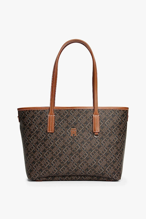 Kadın Th Monoplay Mini Tote Çanta - Siyah 