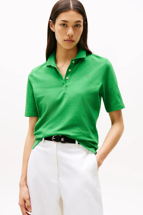 Kadın Th Pique 1985 Polo T-Shirt - Yeşil 