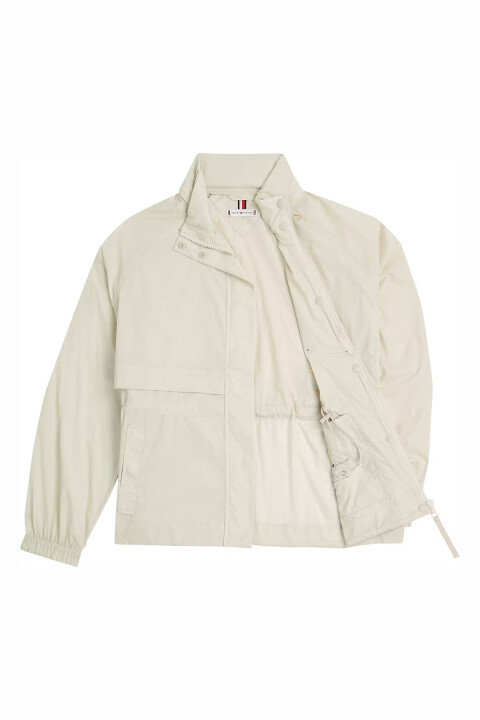 Kadın TH Ultra Hafif Paketlenebilir Yağmurluk – Beyaz 