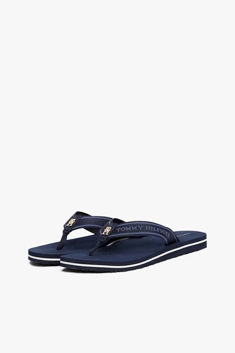 Kadın Th Webbing Plaj Terliği - Lacivert 