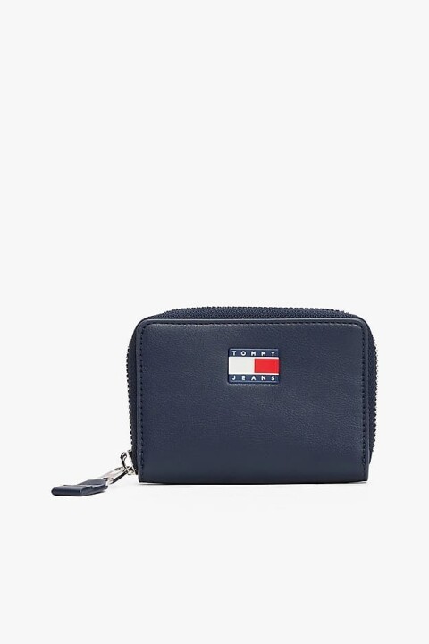 Kadın Tjw Fermuarlı Küçük Cüzdan - Lacivert 