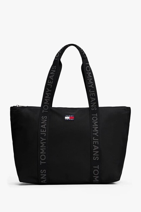 Kadın Tjw Günlük Tote Omuz Çantası - Siyah 