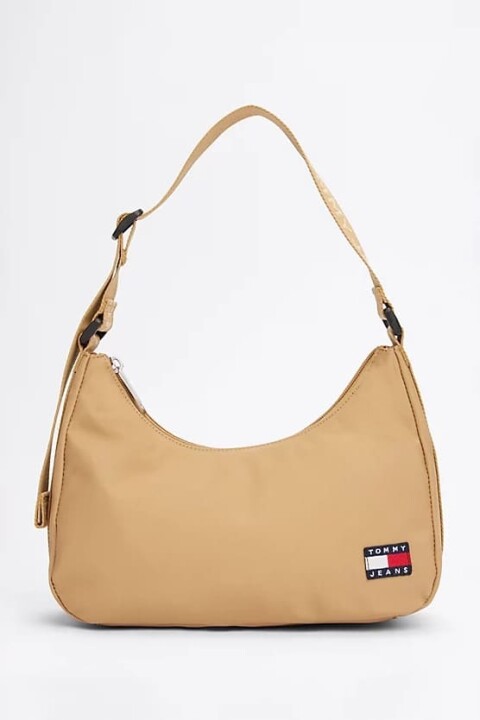 Kadın TJW Logo Omuz Çantası - Bej 