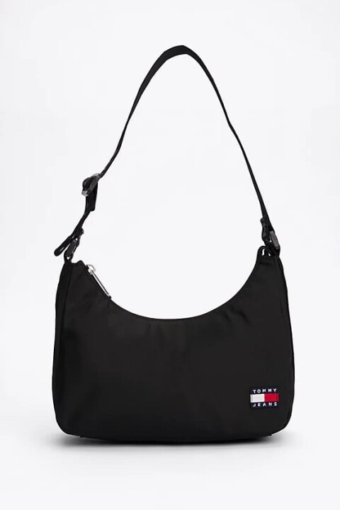 Kadın Tjw Logo Omuz Çantası - Siyah 
