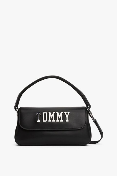 Kadın Tjw Metal Logo El Çantası - Siyah 