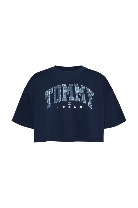 Kadın Tjw Ovs Crp Prep Explo 1 Tee Ext T-Shirt-Lacivert 