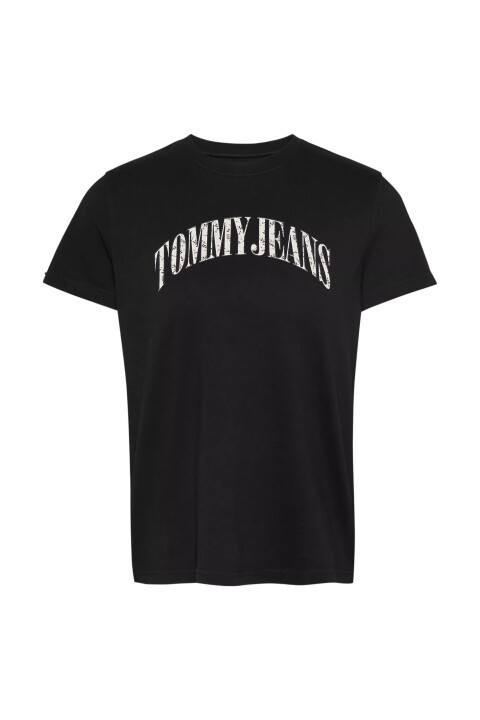 Kadın Tjw Reg Floral Varsity T-Shirt - Siyah 