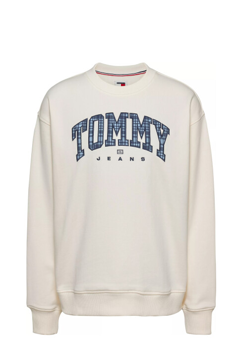 Kadın Tjw Rlx Prep Explorer 1 Crew Ext Sweatshirt-Beyaz 