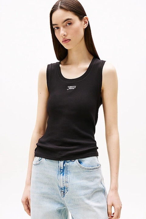 Kadın Tjw Slim Fit T-Shirt - Siyah 