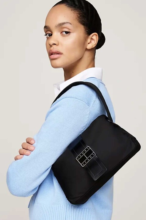 Kadın TJW Start Dust Omuz Çantası - Siyah 