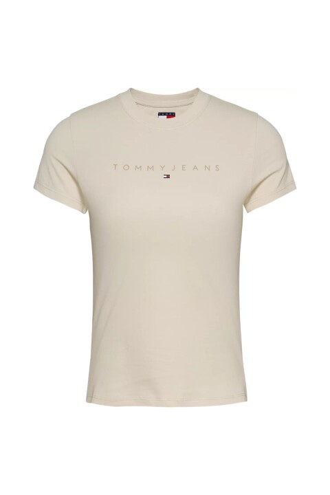 Kadın Tjw Tonal Linear T-Shirt - Bej 