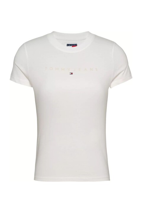 Kadın Tjw Tonal Linear T-Shirt - Ekru 