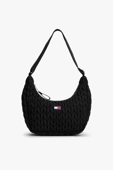 Kadın TJW Urban X-Body Quilted Omuz Çantası- Siyah 