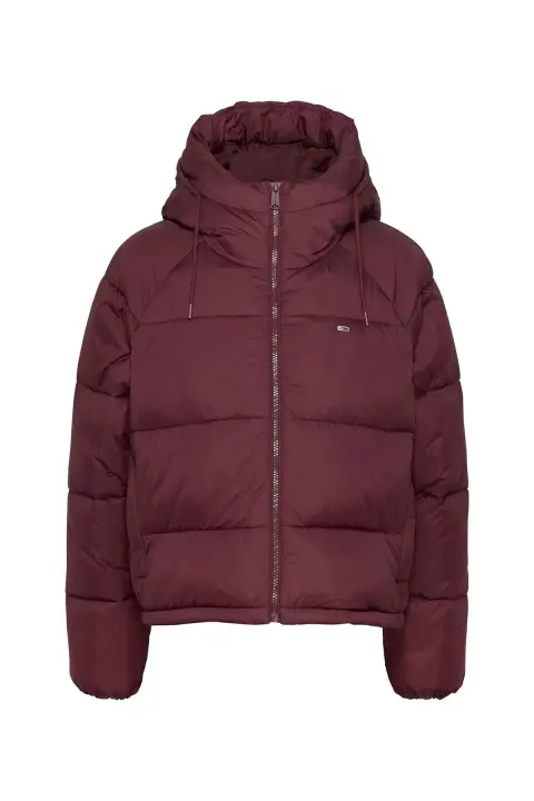 Kadın Tjw Vaıl Kapüşonlu Şişme Mont - Mor 