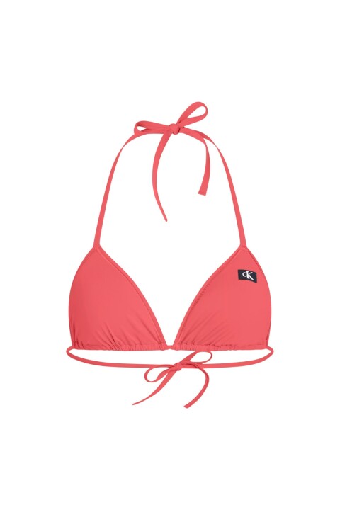 Kadın Triangle Üçgen Bikini Üstü - Pembe 