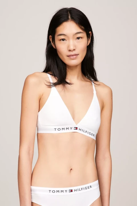 Kadın Unlıned Trıangle Sütyen-Beyaz 