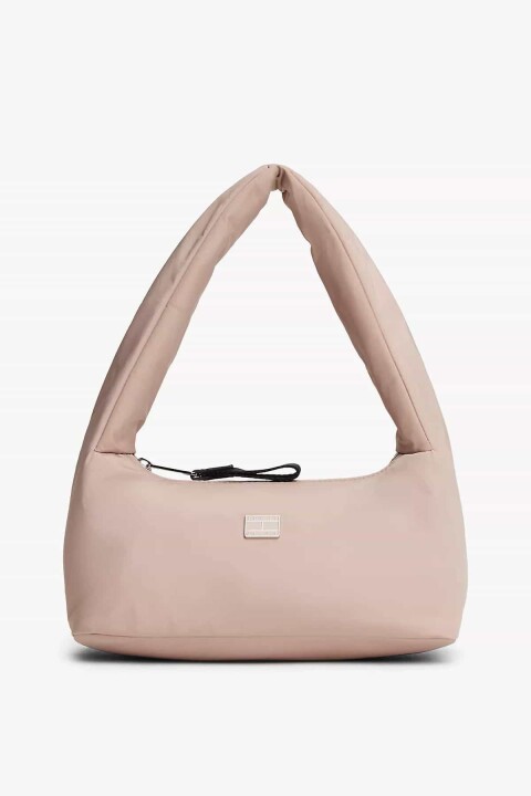 Kadın Urban Pofuduk Askılı Omuz Çantası - Bej 