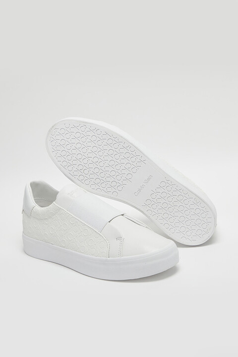 Kadın Vulc Slıp Mıx Sneaker Ayakkabı - Beyaz 