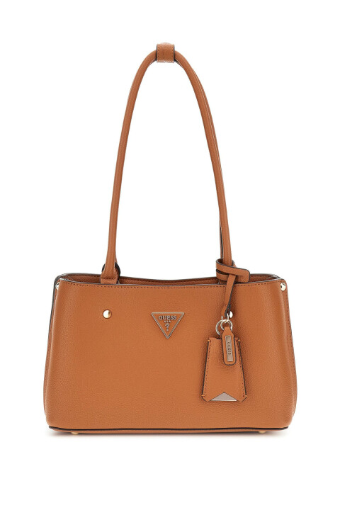 Kadın Yapılandırılmış Omuz Çantası - Taba 