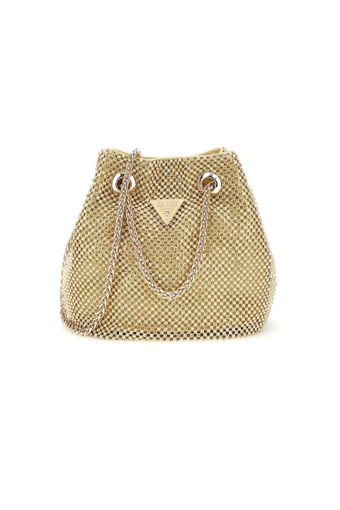 Kadın Zalina Pouch Evenings Omuz Çantası - Gold 