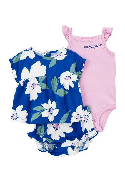 Kız Bebek Alt Üst Set - Mix 