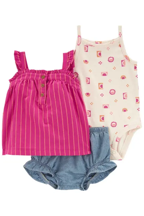 Kız Bebek Alt Üst Set 