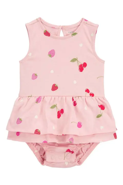 Kız Bebek Bodyli Elbise 