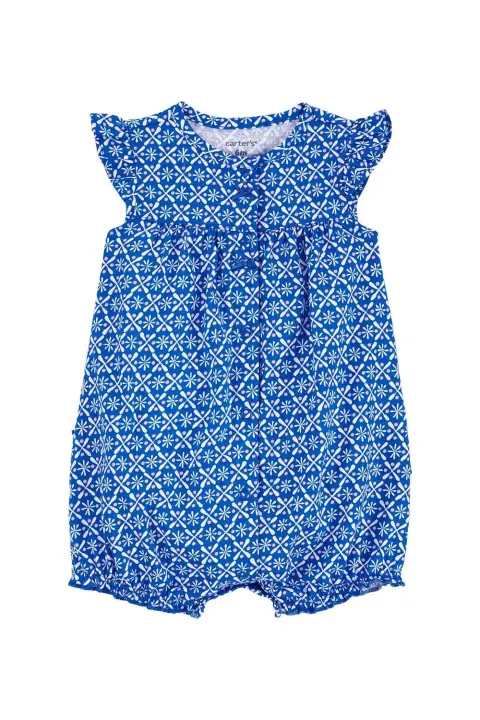 Kız Bebek Kısa Tulum 