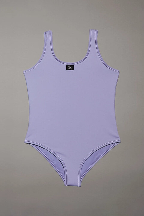 Kız Çocuk Ck Swimsuit Mayo - Mor 