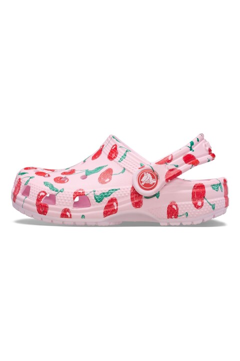 Kız Çocuk Classic Fresh Fruits Clog K Terlik - Pembe 