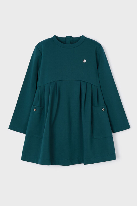 Kız Çocuk Elbise - Yeşil 