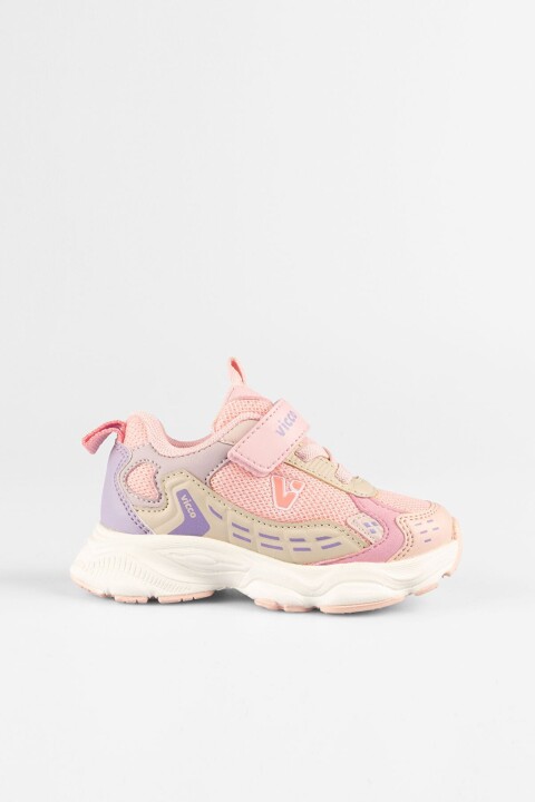 Kız Çocuk Tag Patik Phylon Spor Ayakkabı - Pudra 