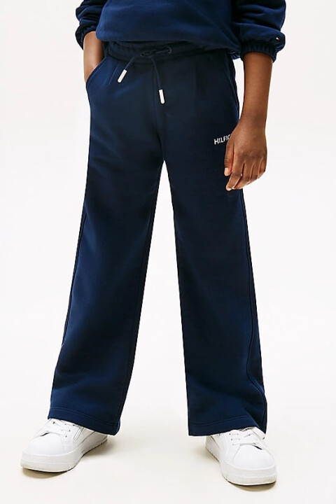 Kız Çocuk Th Geniş Paça Eşofman Altı - Lacivert 