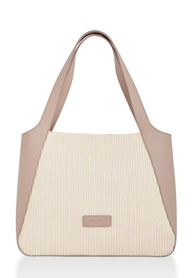 El Ve Omuz Çantası Lass23000005-Vizon 