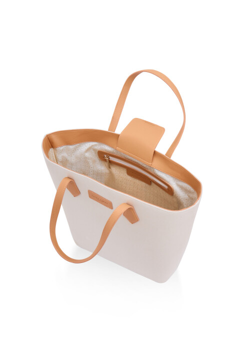 Kadın El Ve Omuz Çantası-Lass23000019-Taba 